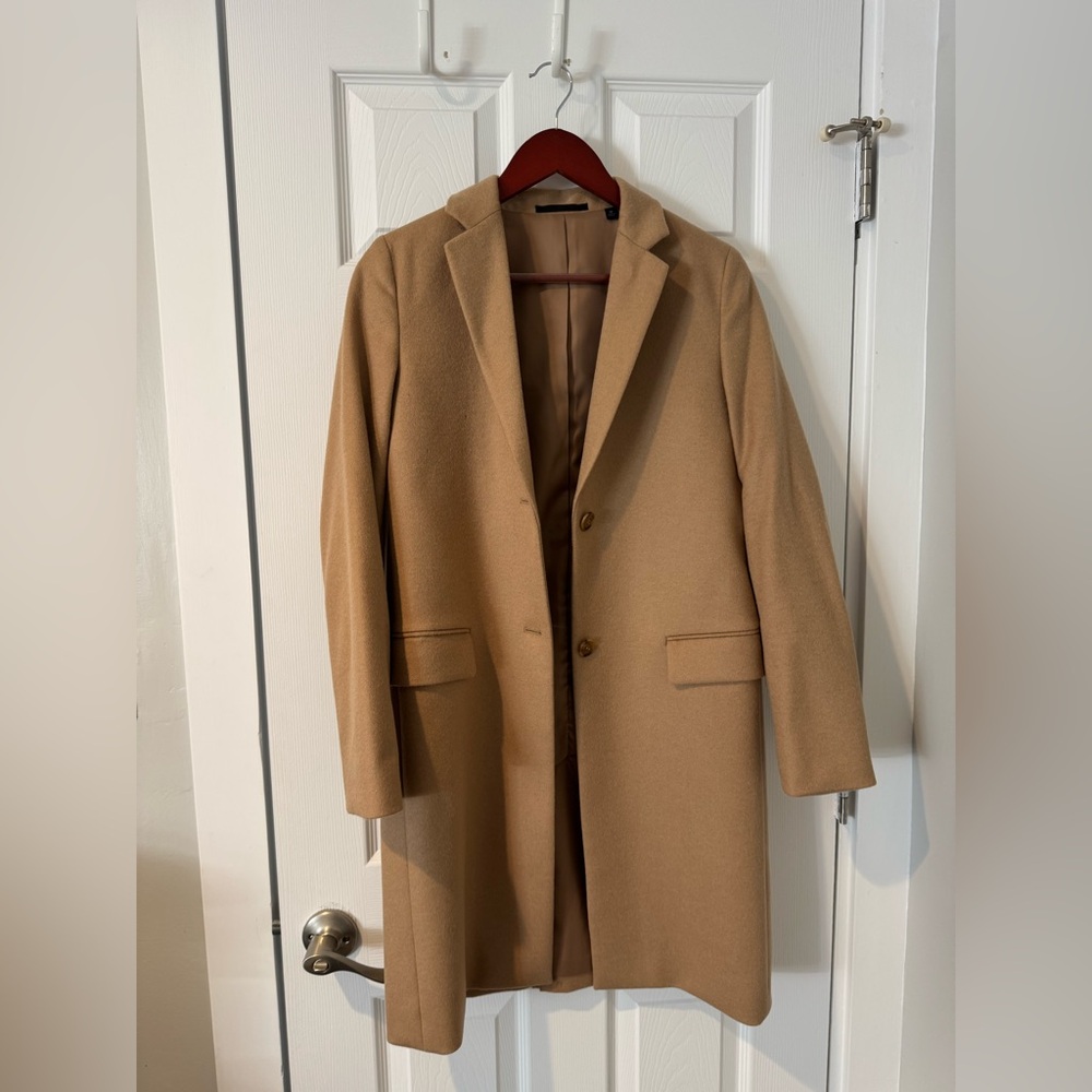 Uniqlo tan coat